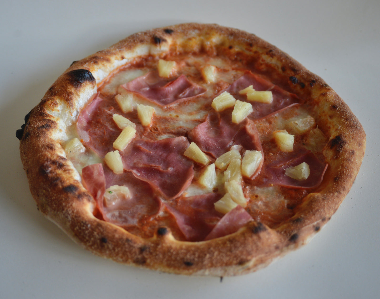 Organic pre-baked Hawaiian Pizza
