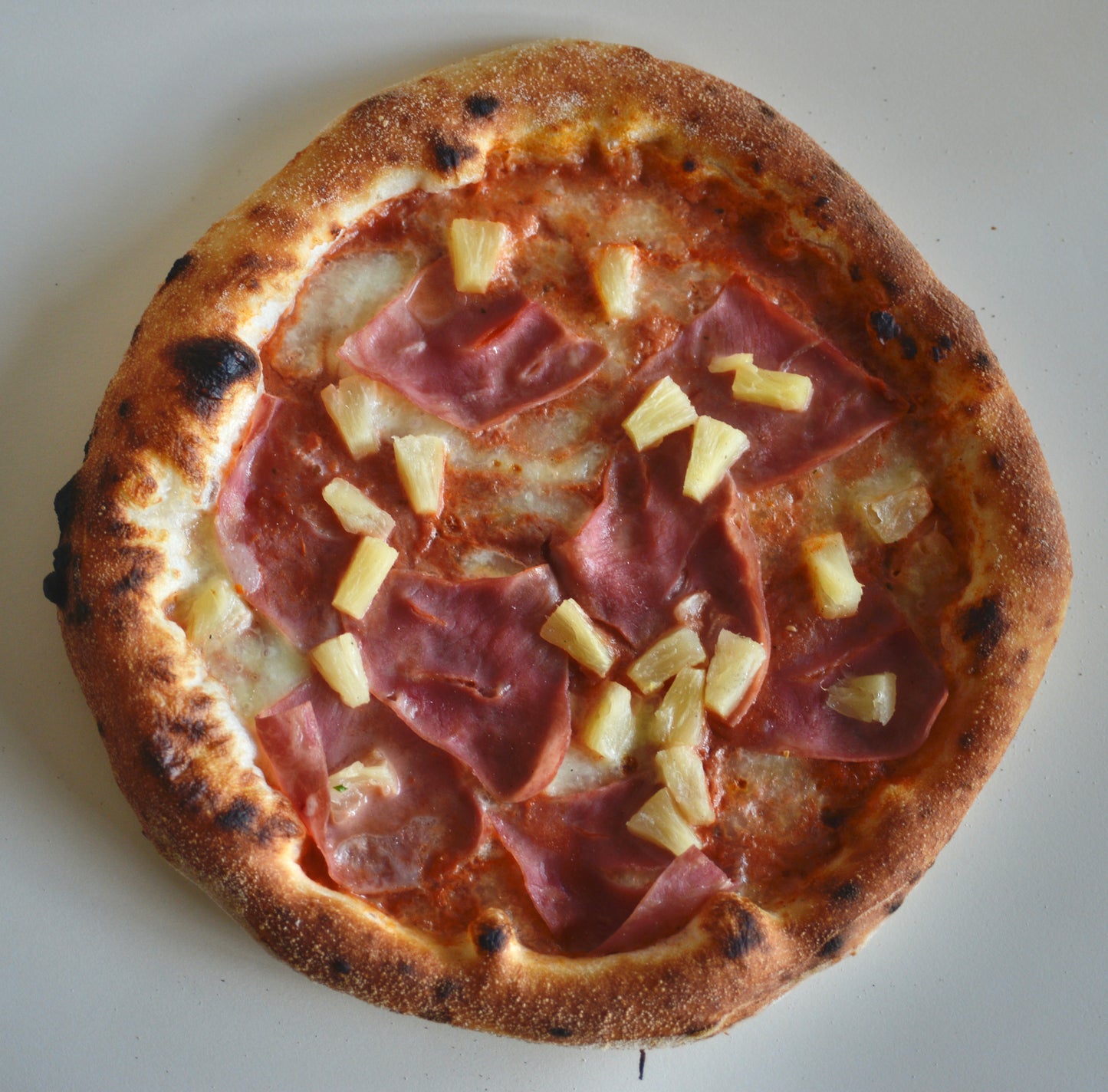 Organic pre-baked Hawaiian Pizza