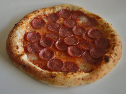 Organic pre-baked Pepperoni Pizza