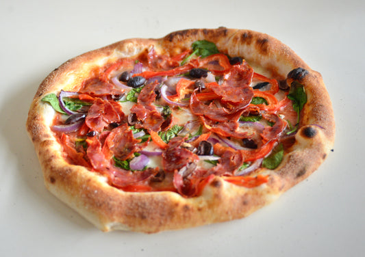 Organic pre-baked Spaniard Pizza