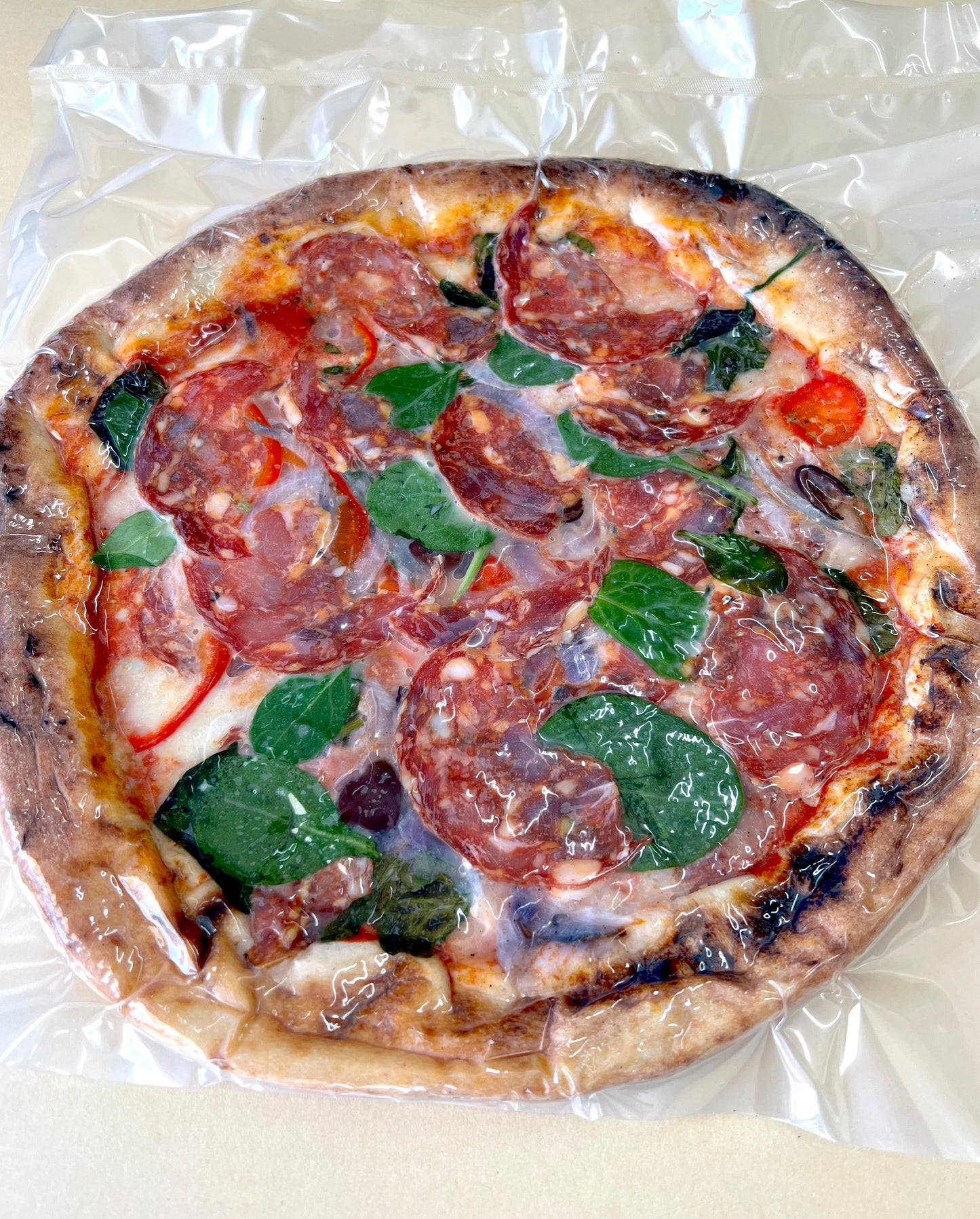 Organic pre-baked Spaniard Pizza